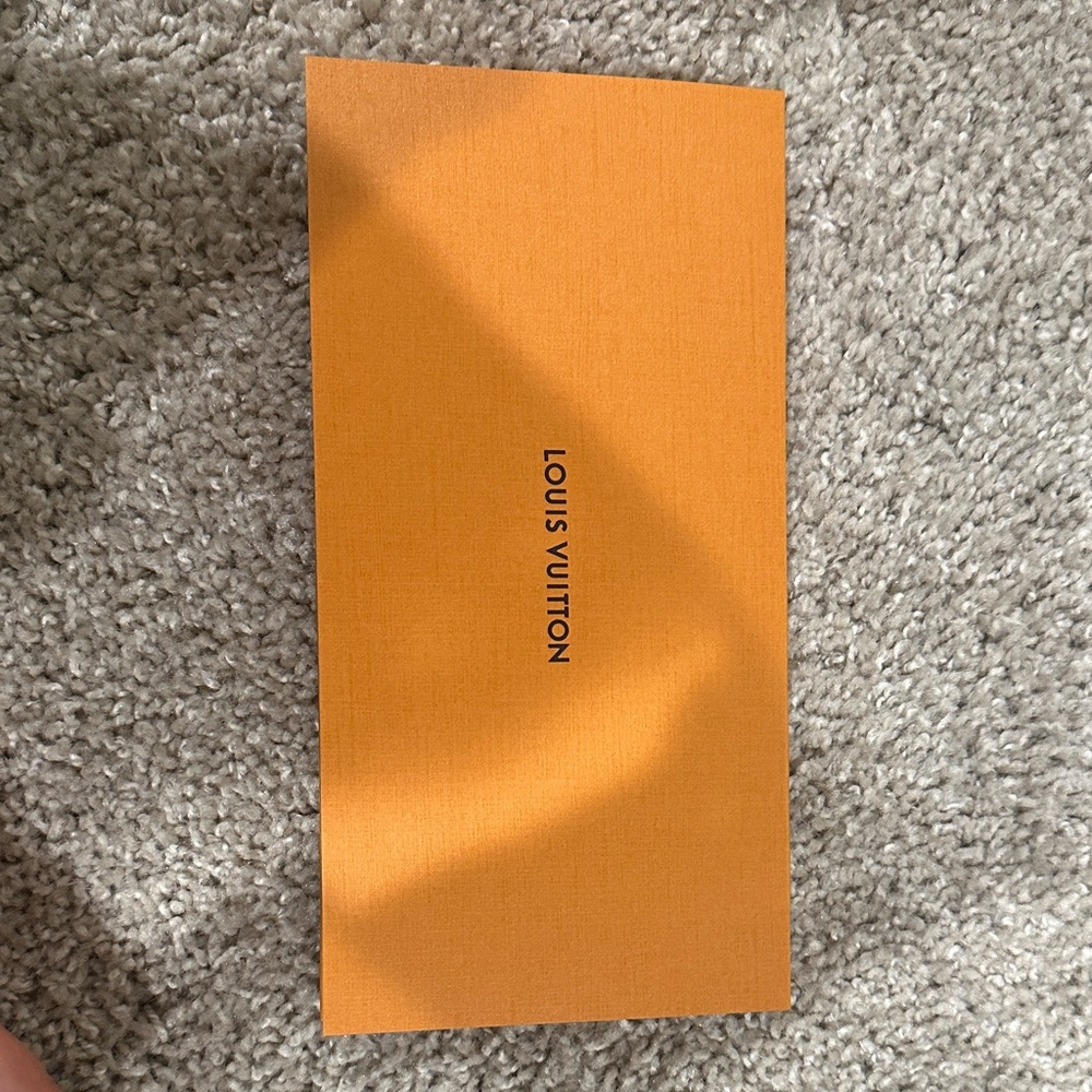 Louis Vuitton Vibrant Orange Gift envelope